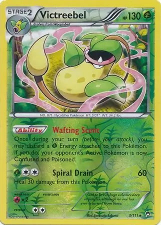 Furious Holo Victreebel #3/111 reverse holo